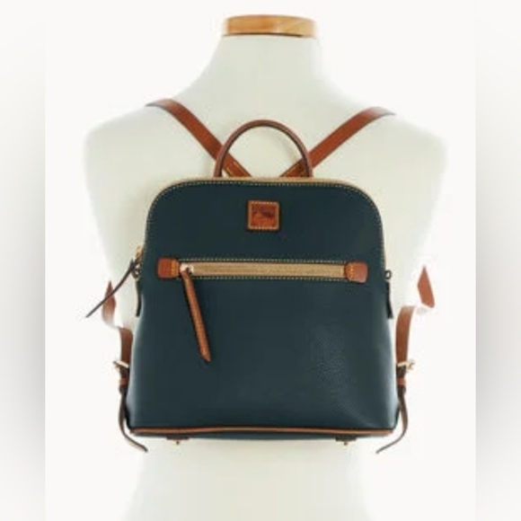 Dooney & Bourke Pebble Grain Backpack Forest BPEBC1968FSKR NWT - Picture 4 of 4